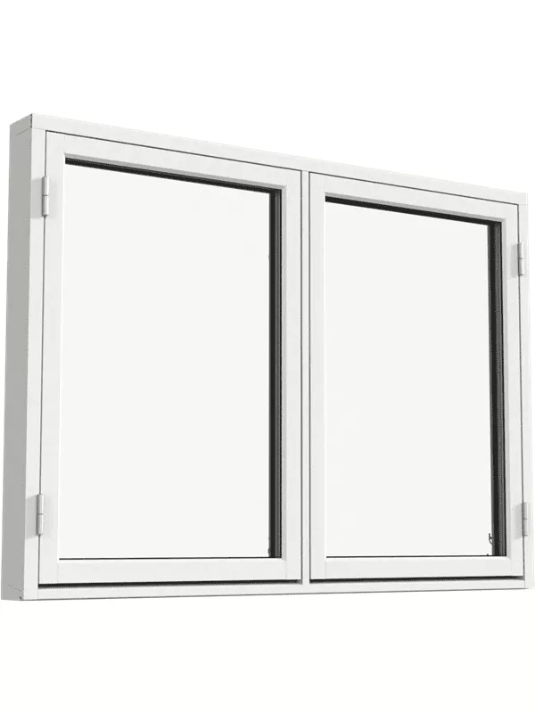 Sidohängt 2-luft fönster