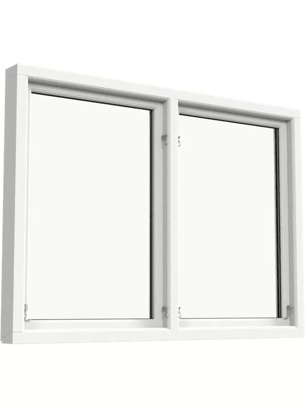Sidohängt 2-luft fönster