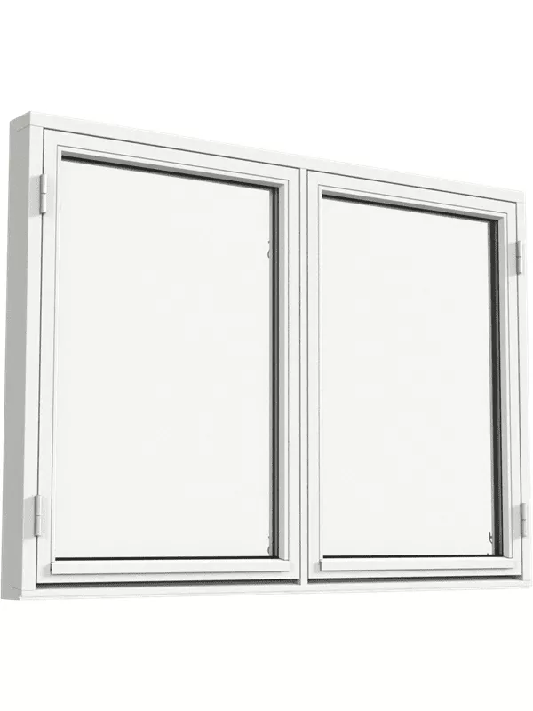 Sidohängt 2-luft fönster