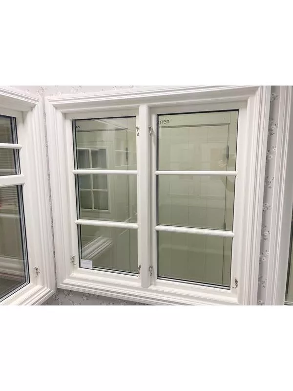 Sidohängt 3-luft fönster