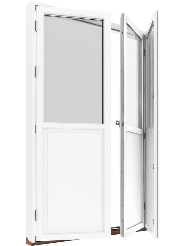 Kopplad fönsterdörr (par) 2+1
