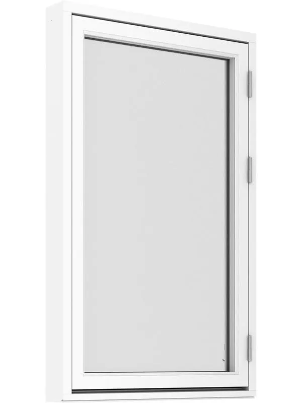 Kopplat sidohängt fönster 2+1