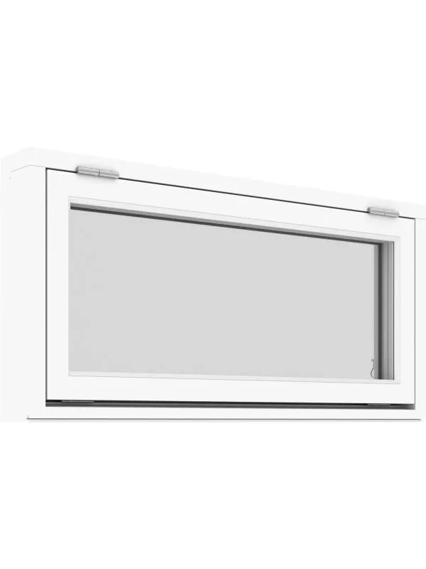 Kopplat topphängt fönster 2+1