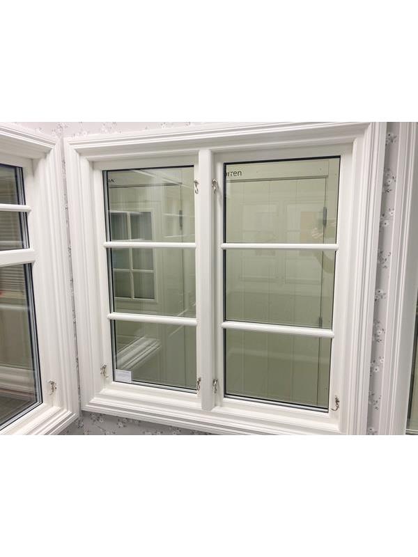 Sidohängt 3-luft fönster