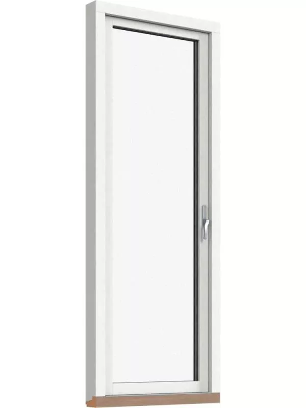 Fönsterdörr, helglasad