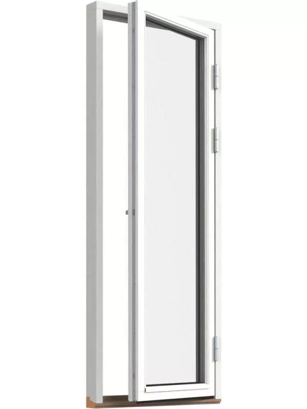 Fönsterdörr, helglasad