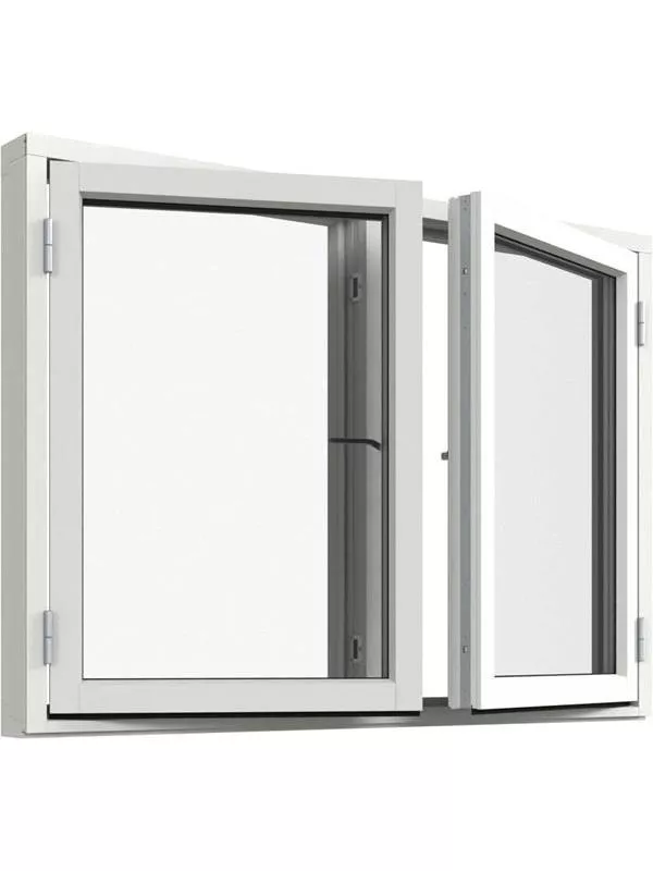 Sidohängt 2-luft fönster