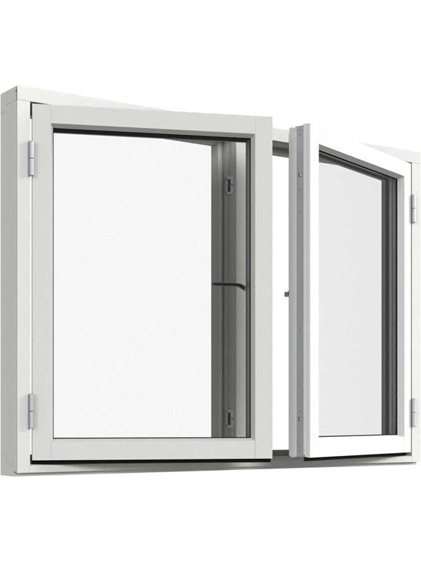 Sidohängt 2-luft fönster