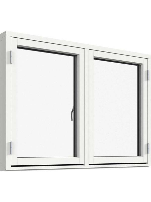 Sidohängt 2-luft fönster