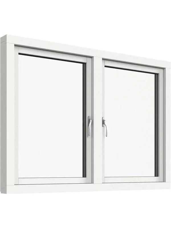 Sidohängt 2-luft fönster