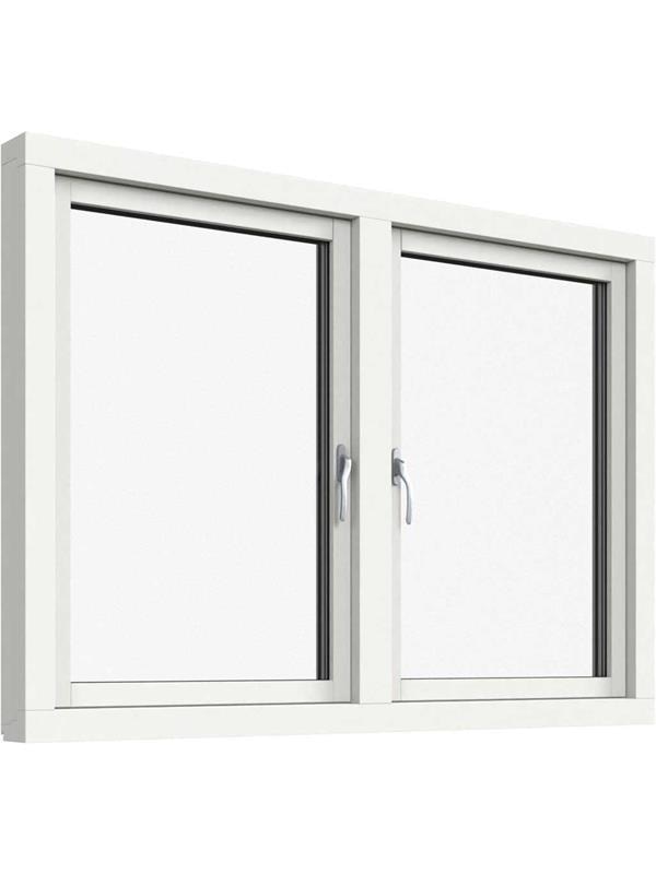 Sidohängt 2-luft fönster