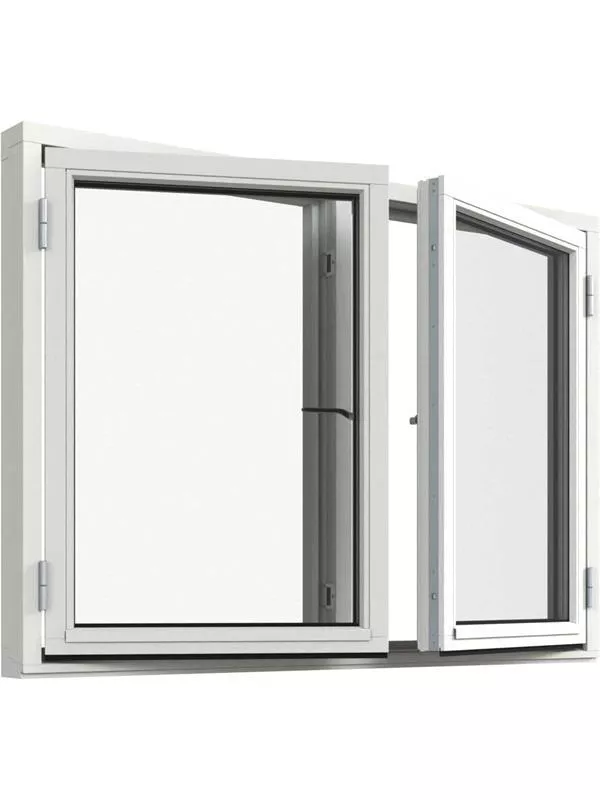 Sidohängt 2-luft fönster