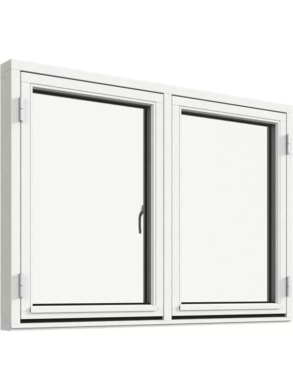 Sidohängt 2-luft fönster