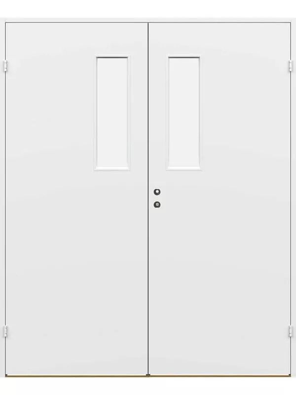 Parinnerdörr Slät glas 23