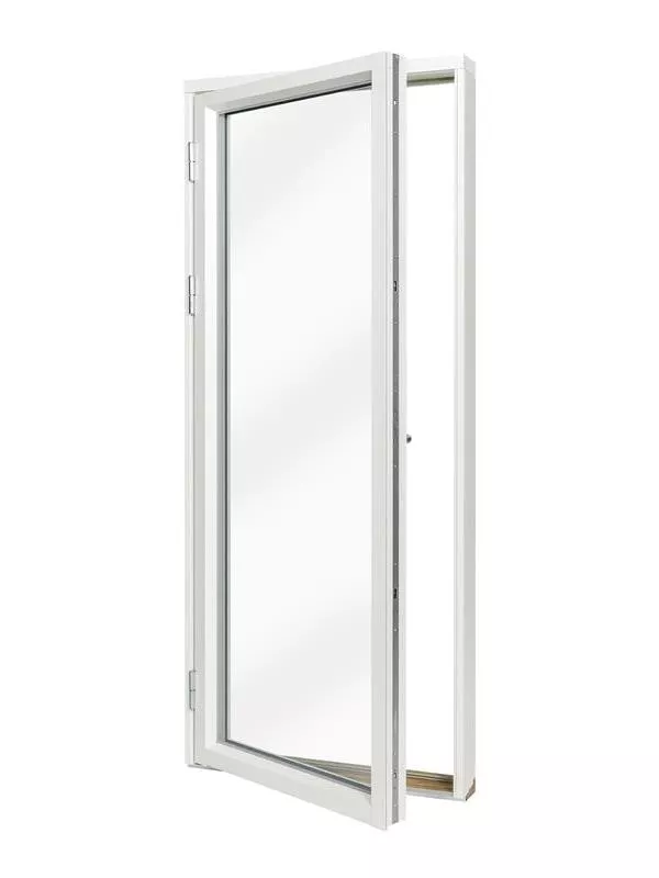 Fönsterdörr, helglasad