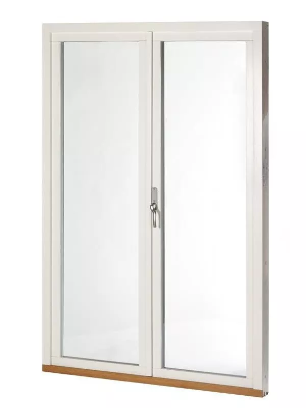 Fönsterdörr, helglasad (par) Eco 0,9