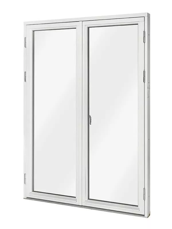 Fönsterdörr, helglasad (par)