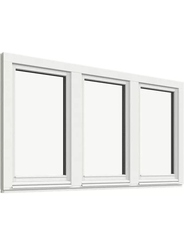 Inåtgående fönster 3-Luft