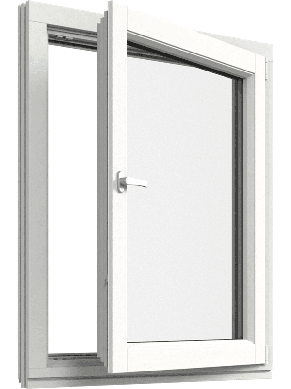 Inåtgående fönster