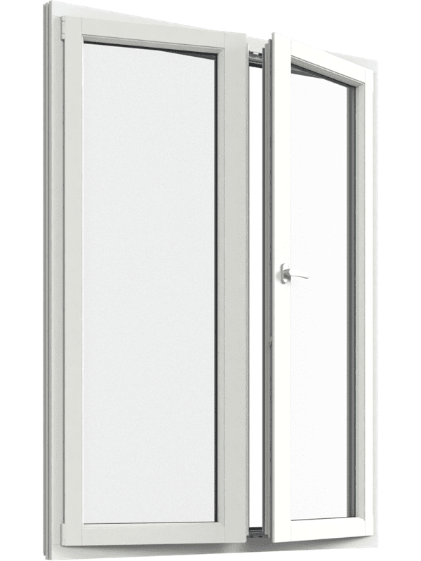 Inåtgående Fönsterdörr, helglasad (par)