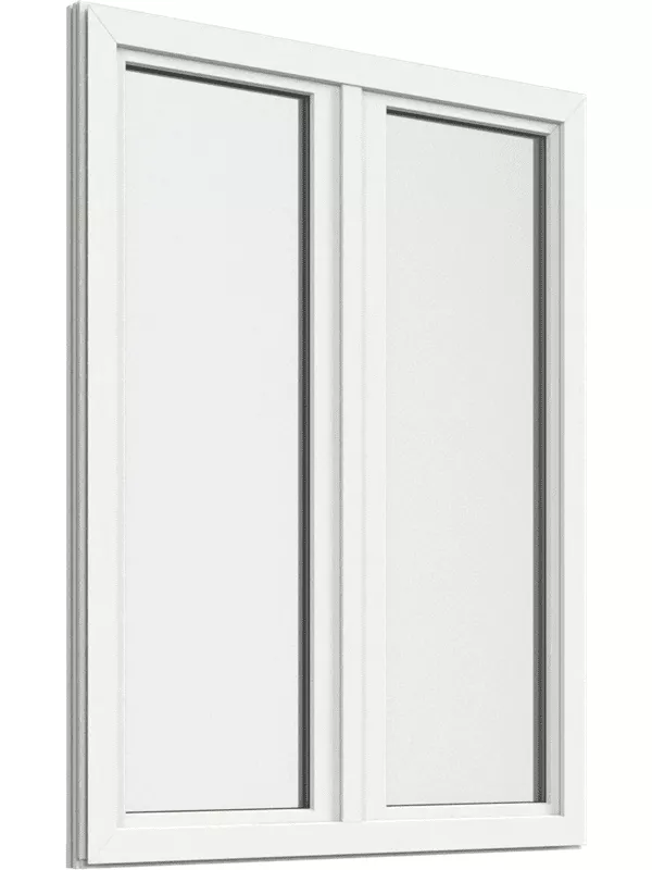 Inåtgående Fönsterdörr, helglasad (par)