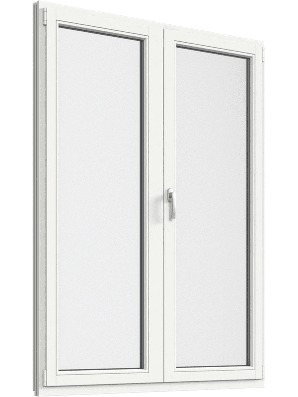 Inåtgående Fönsterdörr, helglasad (par)