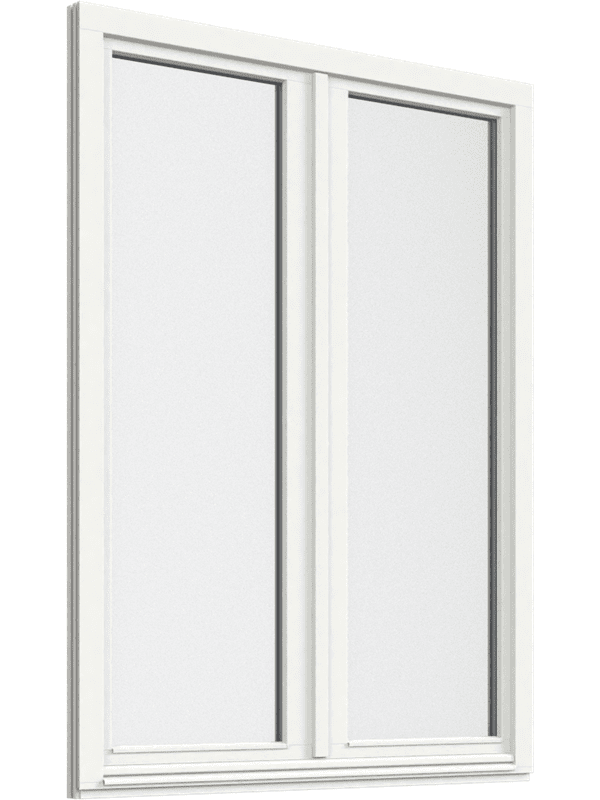 Inåtgående Fönsterdörr, helglasad (par)