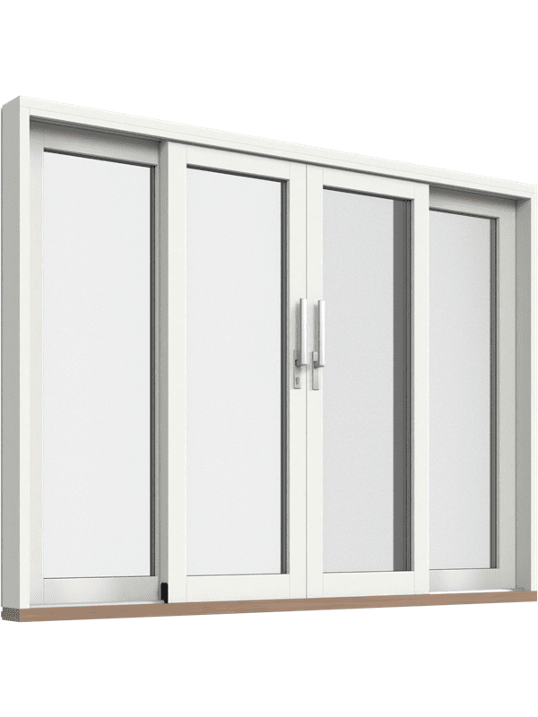 Lyftglid Skjutparti 4-del