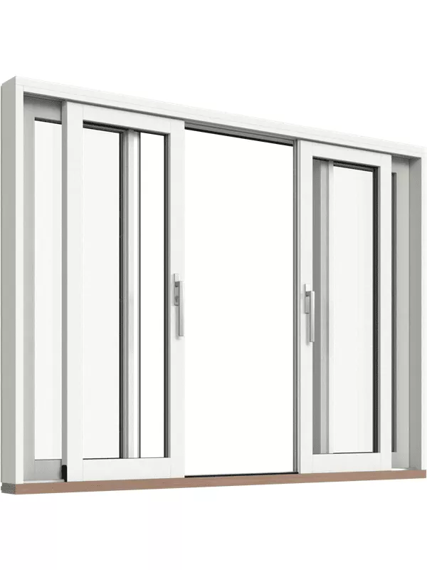 Lyftglid Skjutparti 4-del