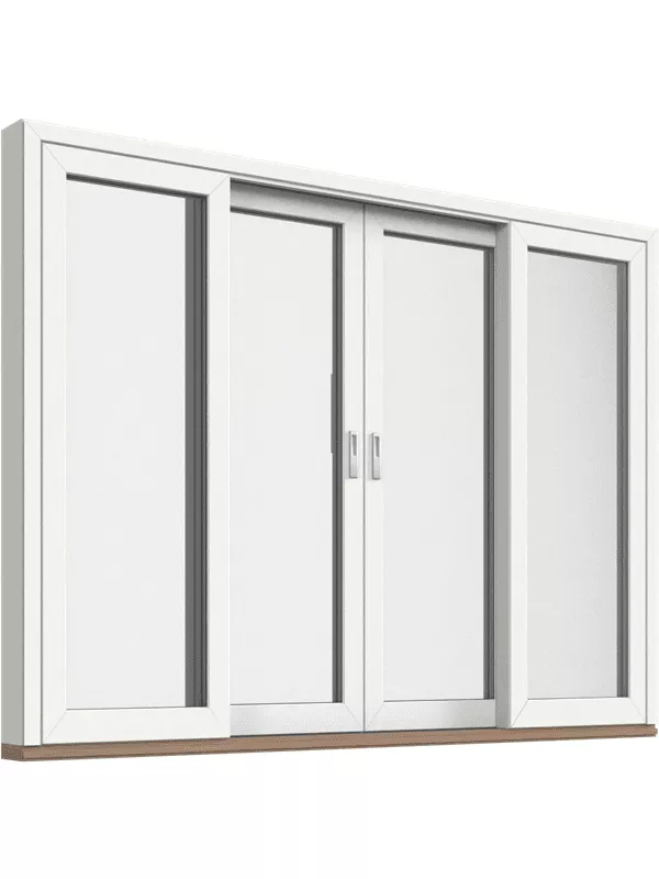 Lyftglid Skjutparti 4-del