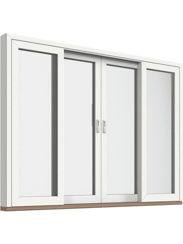 Lyftglid Skjutparti 4-del