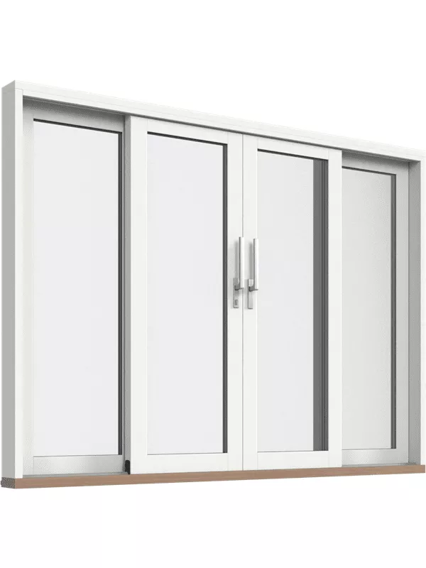 Lyftglid Skjutparti 4-del