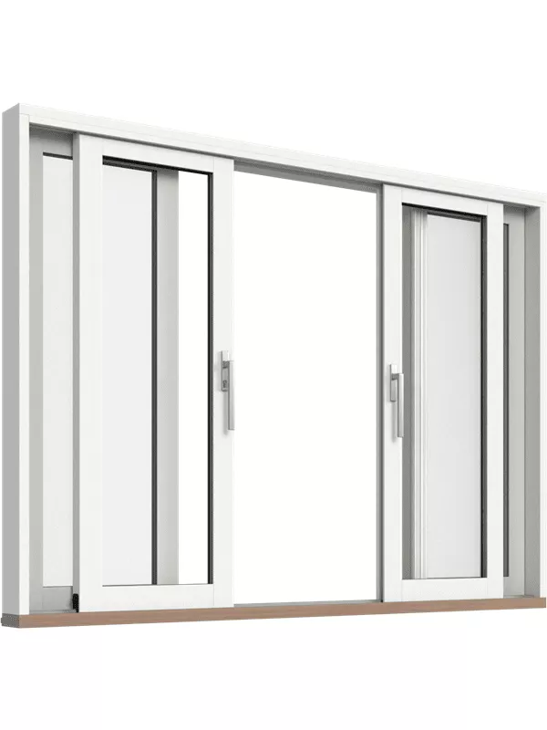 Lyftglid Skjutparti 4-del