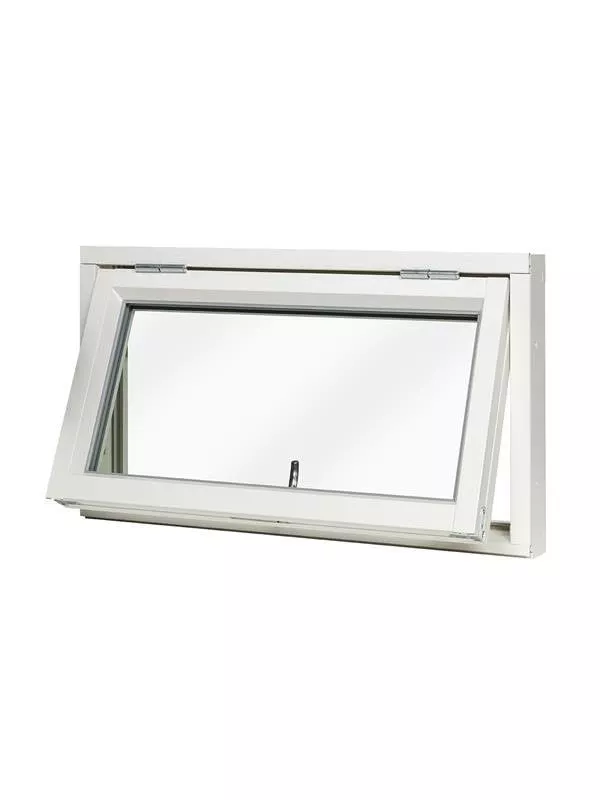 Överhängt fönster 3-glas Aluminiumbeklätt
