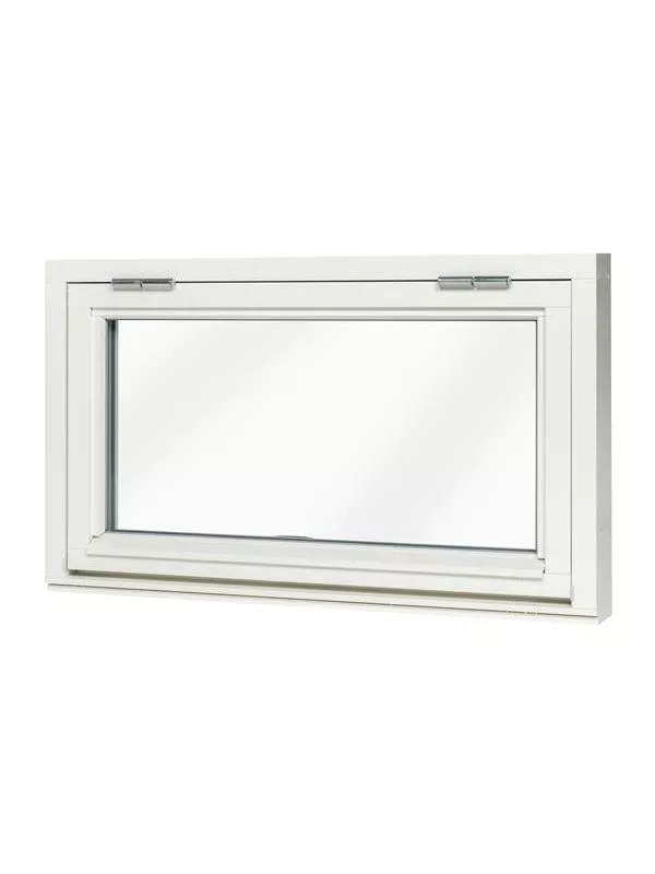 Överhängt fönster