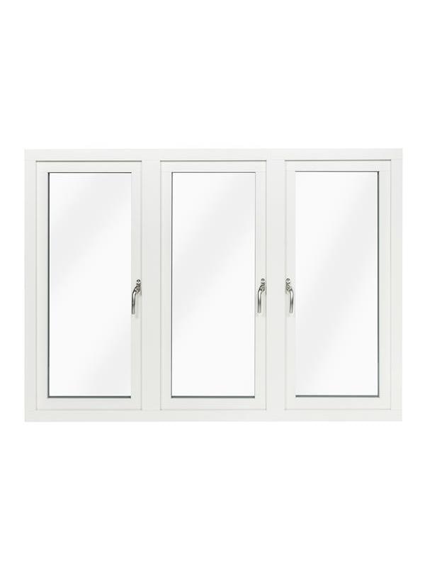 Sidohängt 3-luft fönster