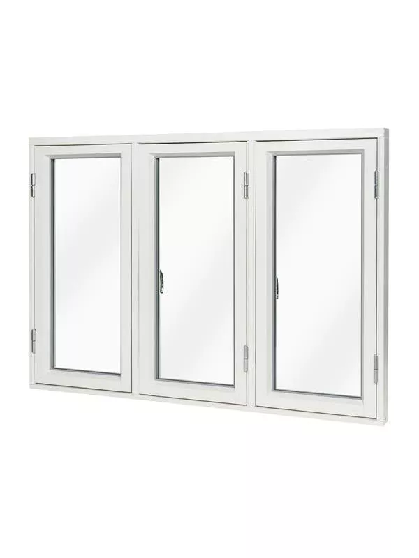Sidohängt 3-luft fönster