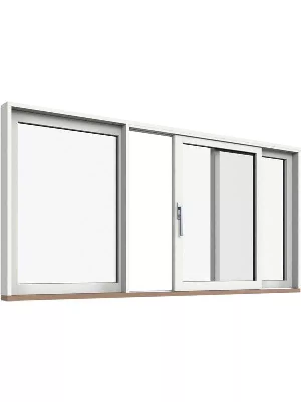 Lyftglid Skjutparti 3-del