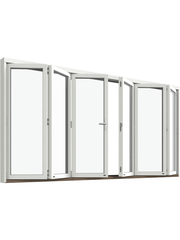 Vikparti 6-Del integrerad gångdörr