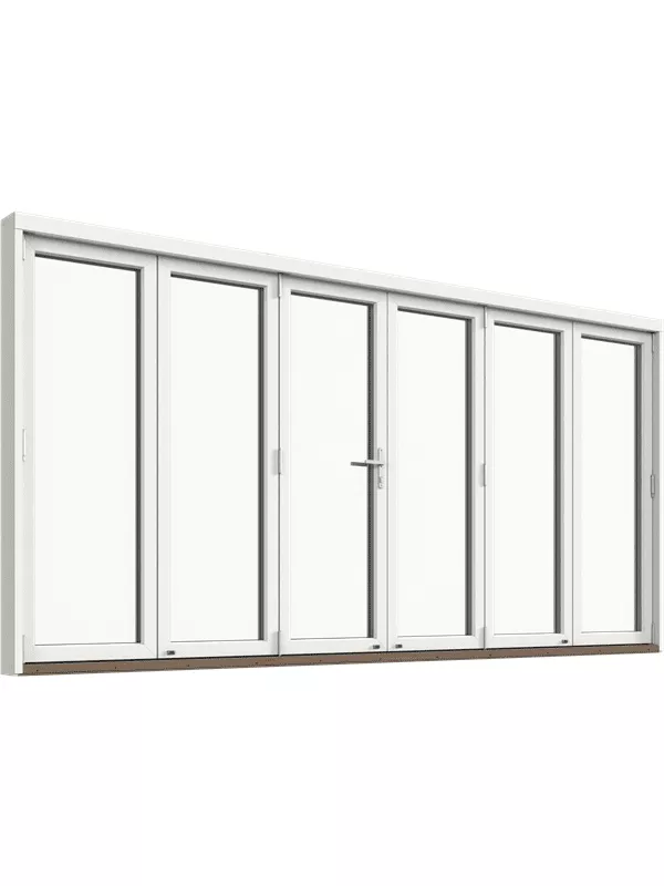 Vikparti 6-Del integrerad gångdörr