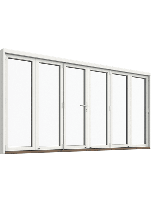 Vikparti 6-Del integrerad gångdörr