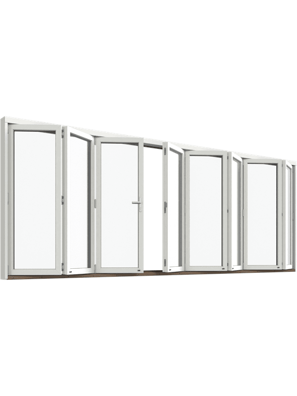 Vikparti 8-Del integrerad gångdörr