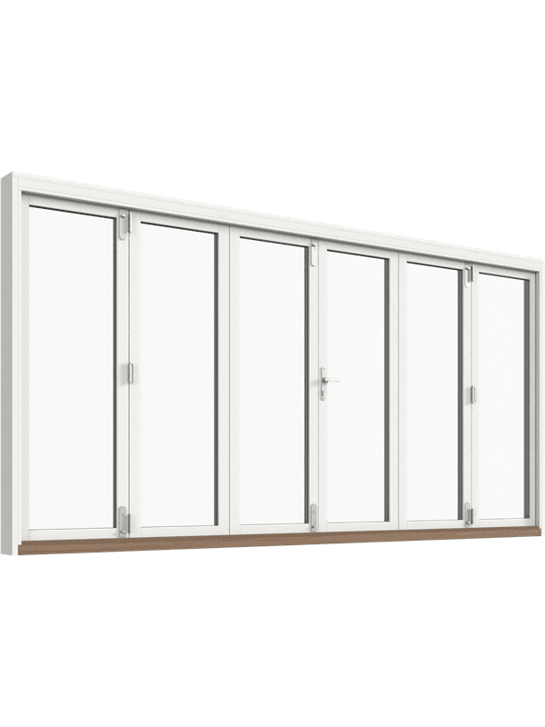 Vikparti 6-Del integrerad gångdörr