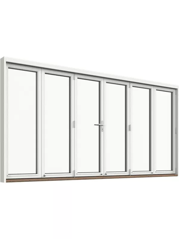 Vikparti 6-Del integrerad gångdörr