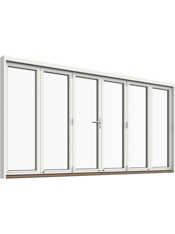 Vikparti 6-Del integrerad gångdörr