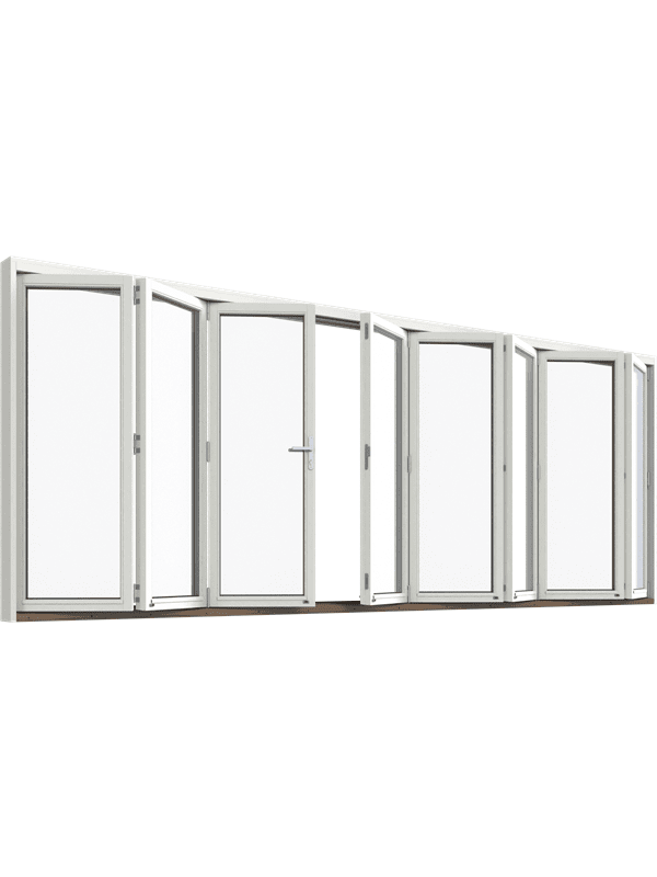 Vikparti 8-Del integrerad gångdörr