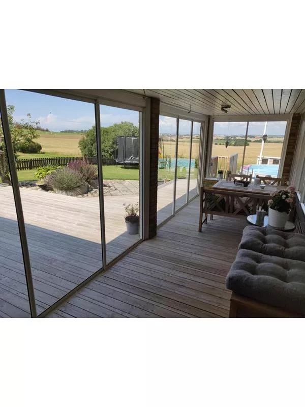 Skjutfönster 4-del (mittöppning)