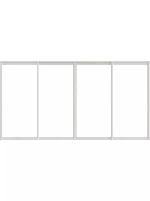 Skjutdörr 4-del (mittingång)