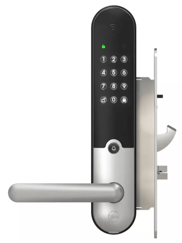 L3 Home Elektroniskt dörrlås Ytterdörrshandtag med Kodlås