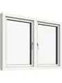 Sidohängt 2-luft fönster
